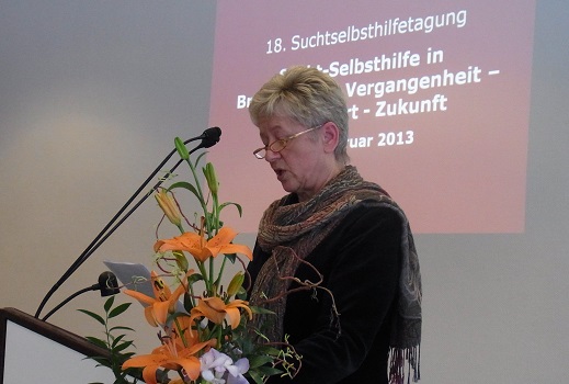 Die Gesundheitsministerin des Landes Brandenburg, Frau Tack